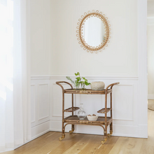 Charger l'image dans la galerie, Desserte en rotin Carlo, Sika Design