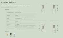 Charger l'image dans la galerie, Plafonnier Attalos, Marz Design