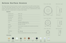 Charger l'image dans la galerie, Applique Selene design bois, Marz Design