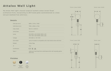 Charger l'image dans la galerie, Applique Attalos, Marz Design