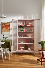 Charger l'image dans la galerie, Vitrine métal H 170 cm rose pâle, Mustard Made