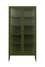Charger l'image dans la galerie, Vitrine métal H 170 cm olive, Mustard Made