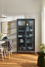 Charger l'image dans la galerie, Vitrine métal H 170 cm ardoise, Mustard Made