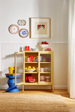 Charger l'image dans la galerie, Vitrine métal H 100 cm moutarde, Mustard Made