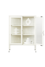 Charger l'image dans la galerie, Vitrine métal H 100 cm blanc, Mustard Made