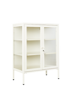Charger l'image dans la galerie, Vitrine métal H 100 cm blanc, Mustard Made