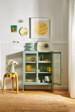 Charger l'image dans la galerie, Vitrine métal H 100 cm vert d'eau, Mustard Made