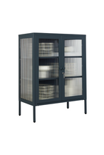 Charger l'image dans la galerie, Vitrine métal H 100 cm ardoise, Mustard Made