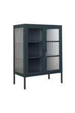 Charger l'image dans la galerie, Vitrine métal H 100 cm ardoise, Mustard Made