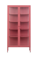 Charger l'image dans la galerie, Vitrine métal H 170 cm rose, Mustard Made
