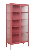 Charger l'image dans la galerie, Vitrine métal H 170 cm rose, Mustard Made