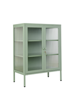 Charger l'image dans la galerie, Vitrine métal H 100 cm vert d'eau, Mustard Made