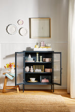 Charger l'image dans la galerie, Vitrine métal H 100 cm ardoise, Mustard Made