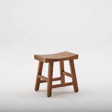 Charger l'image dans la galerie, Tabouret en teck, H 49 cm