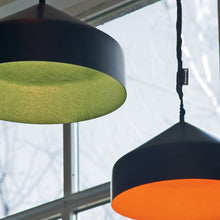 Charger l'image dans la galerie, Suspension cloche, noir et orange