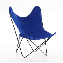 Charger l'image dans la galerie, Fauteuil AA, coton bleu roi