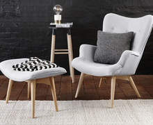 Charger l'image dans la galerie, Fauteuil gris clair, Hübsch