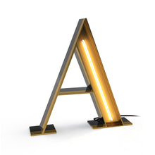 Charger l'image dans la galerie, Lampe design, lettre A