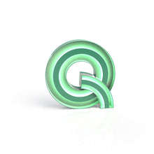 Charger l'image dans la galerie, Lampe design, lettre Q