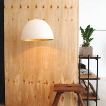 Charger l'image dans la galerie, Suspension XL, blanche et or