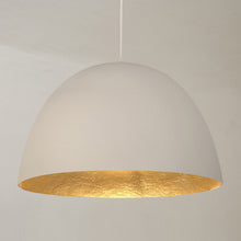 Charger l'image dans la galerie, Suspension XL, blanche et or