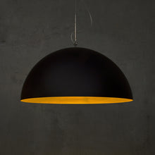 Charger l'image dans la galerie, Suspension Mezza Luna, noir et or