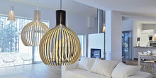 Charger l'image dans la galerie, Suspensions design en bois