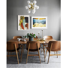 Charger l'image dans la galerie, Chaise design Søborg, bois chêne fumé, Fredericia