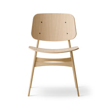 Charger l'image dans la galerie, Chaise design Søborg, bois laqué naturel, Fredericia
