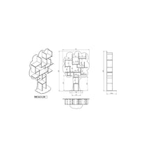 Charger l'image dans la galerie, Bibliothèque arbre, Mathy By Bols