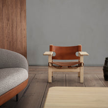 Charger l'image dans la galerie, Fauteuil cuir noir, Fredericia