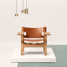 Charger l'image dans la galerie, Fauteuil cuir cognac, Fredericia