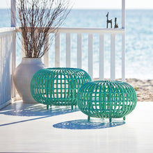 Charger l'image dans la galerie, Pouf Ottoman vert d'eau, Sika Design