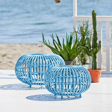 Charger l'image dans la galerie, Pouf Ottoman vert d'eau, Sika Design