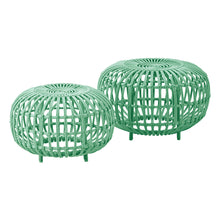 Charger l'image dans la galerie, Pouf Ottoman vert d'eau, Sika Design