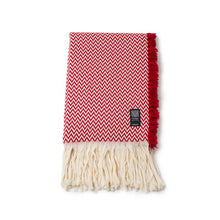 Charger l'image dans la galerie, Plaid design rouge, Mandal Veveri