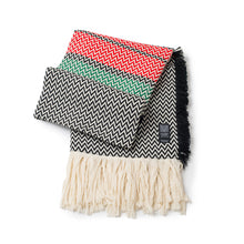 Charger l'image dans la galerie, Plaid design, noir et rouge