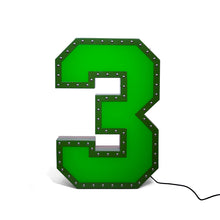 Charger l'image dans la galerie, Lampe design, chiffre 3