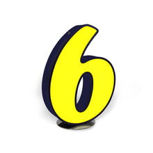 Charger l'image dans la galerie, Lampe design, chiffre 6