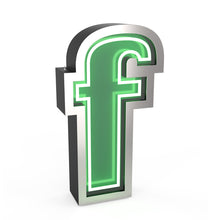 Charger l'image dans la galerie, Lampe design, lettre F