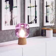 Charger l'image dans la galerie, Lampe à poser en verre violet, Picia