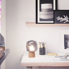 Charger l'image dans la galerie, Lampe à poser en verre violet, Picia
