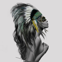 Charger l'image dans la galerie, Poster décoratif, Headdress