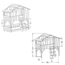 Charger l'image dans la galerie, Lit-cabane bois, Mathy By Bols