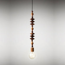 Charger l'image dans la galerie, Suspension design bois, Art