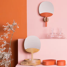 Charger l'image dans la galerie, Miroir design mural corail, Portego
