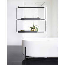Charger l'image dans la galerie, Étagère à suspendre noir Nudo, Ex.t