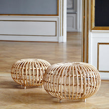 Charger l'image dans la galerie, Pouf rotin Ottoman, Sika Design