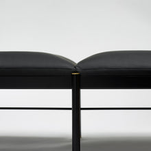 Charger l'image dans la galerie, Banquette design cuir noir, EX.T