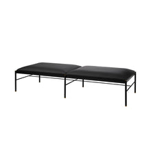 Charger l'image dans la galerie, Banquette design cuir noir, EX.T